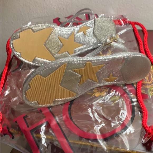 Jimmy Choo Jelly Glitter Sandals - Picture 3 of 3